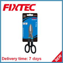 Fixtec 10 &quot;Acero al carbono PVC mango Tin Snip Herramientas de mano